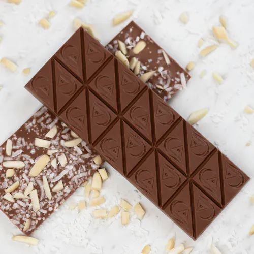 Almond Coconut Sea Salt Milk Chocolate Bar (H) | 100mg-1