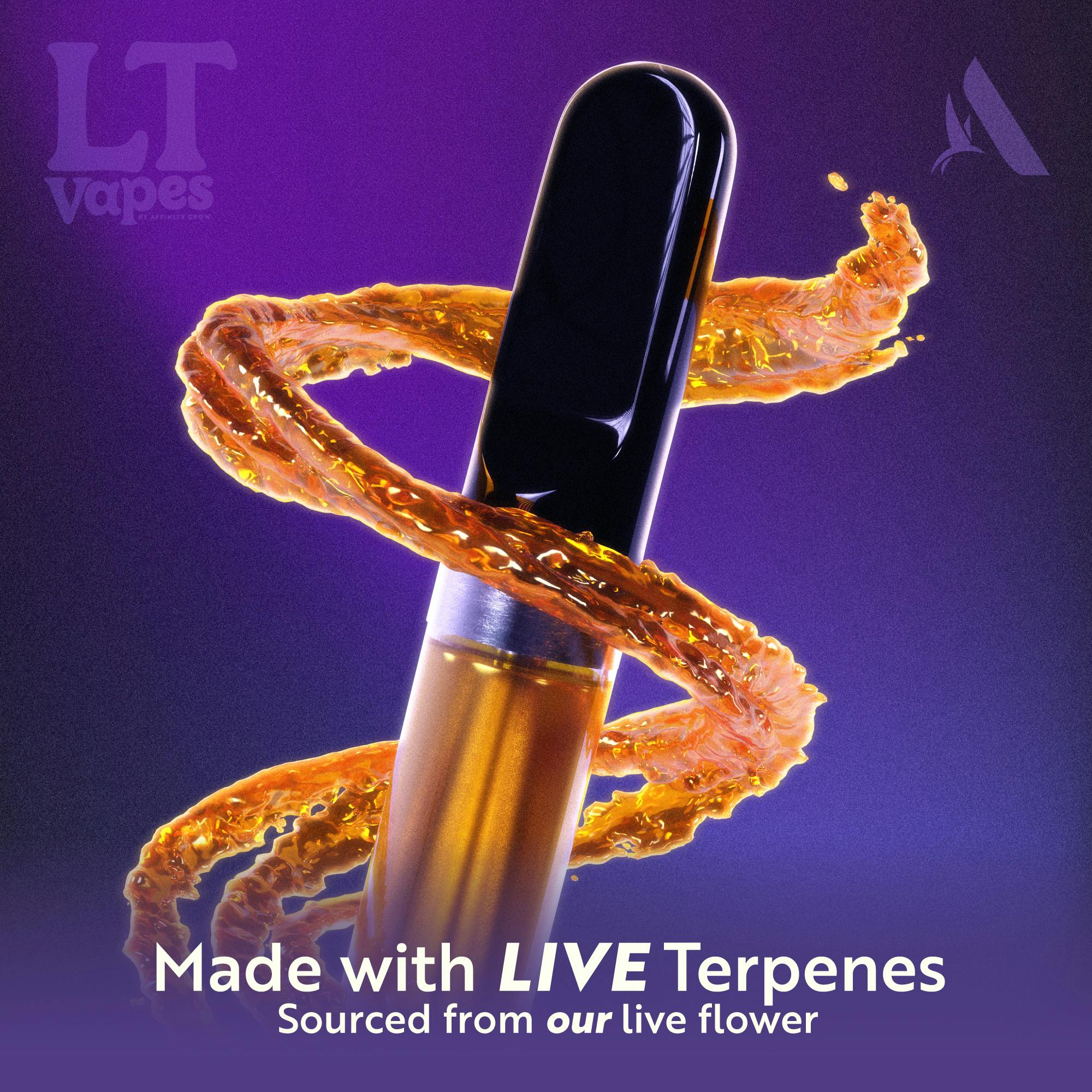 terpene vapes Sweet Lychee Hemp-Derived Vape Juice - main image 1