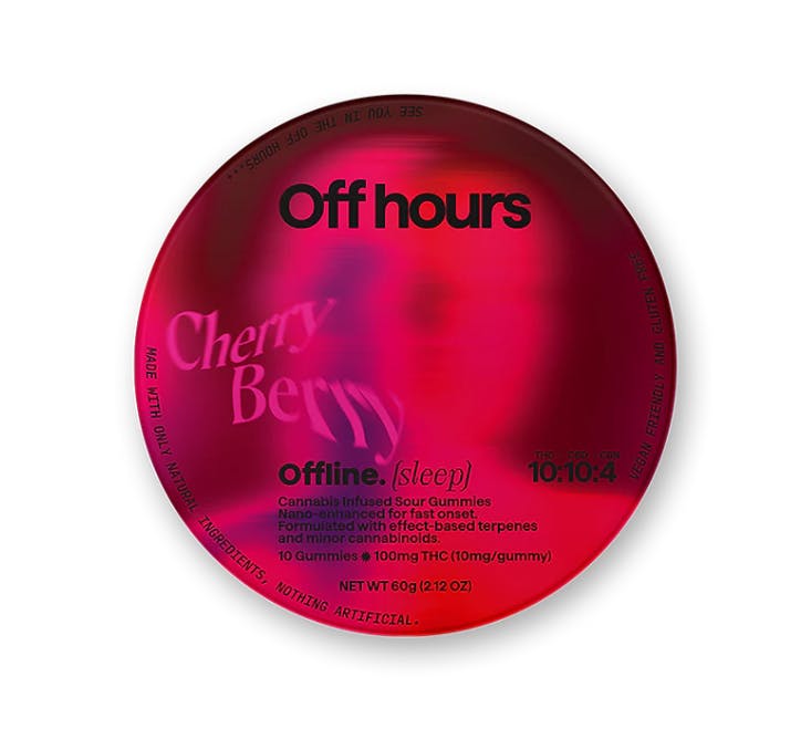 Edibles | Off Hours | Cherry Berry Offline | 100mg