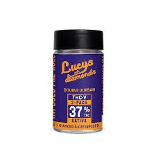 Lucy's | Double Durban THC-V | Diamond Infused 1/2 Gram Joints | 3 pk