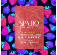 Product Sparq | Blue Strawberry | Gummies | 100mg