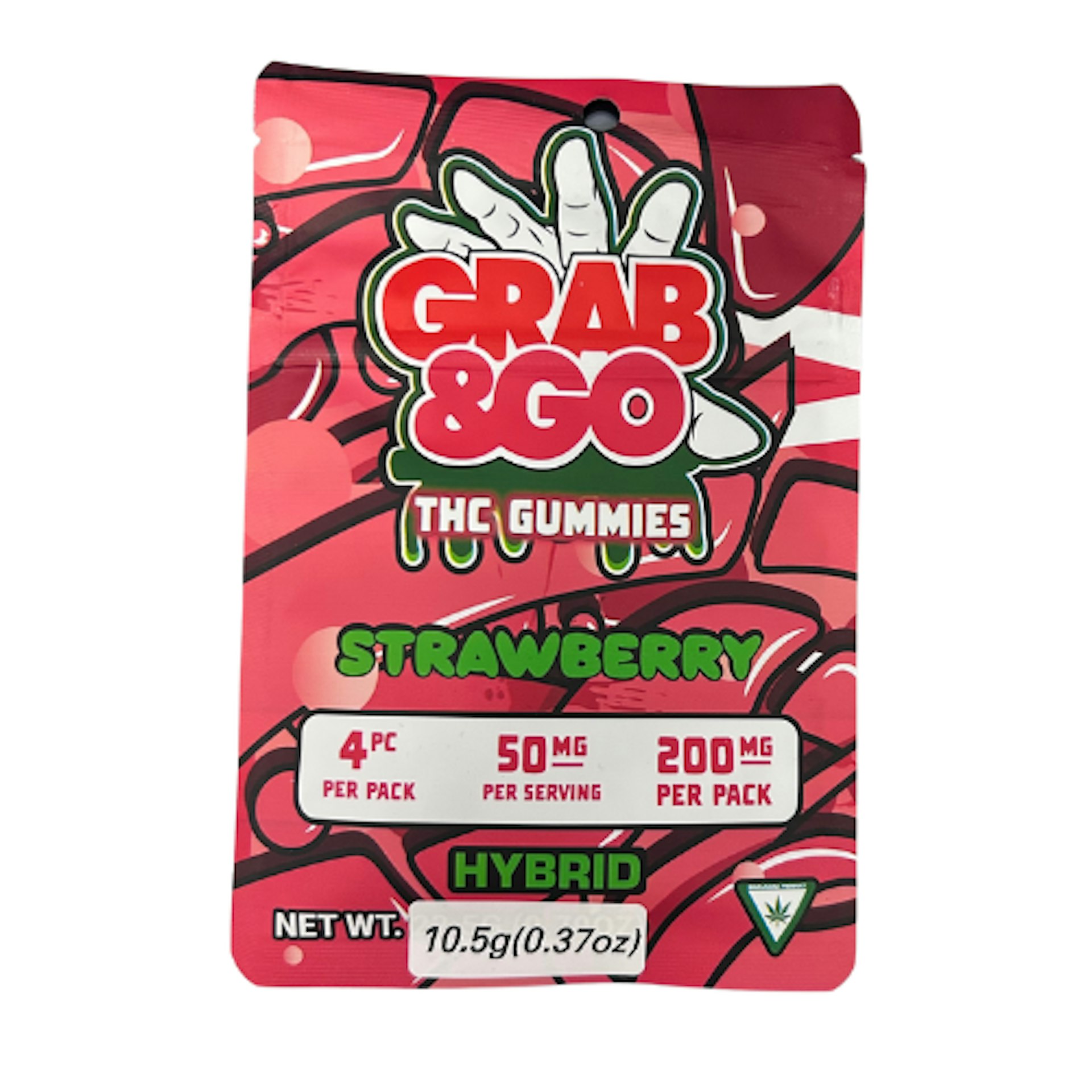 Grab & Go - Cherry 200mg Gummies