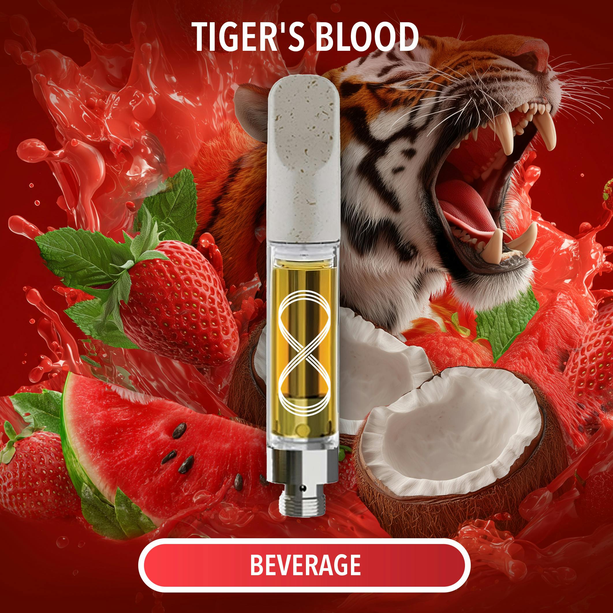 Tigers Blood Disposable Vape Elux Bar 2500 Disposable Vape Shop Tiger's  Blood | Grow West