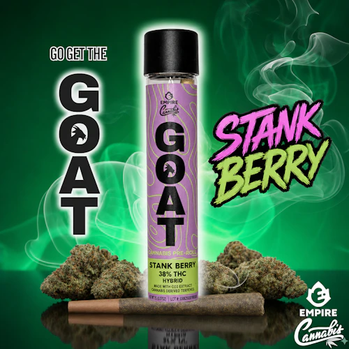 GOAT - 2g Infused Preroll - Stank Berry
