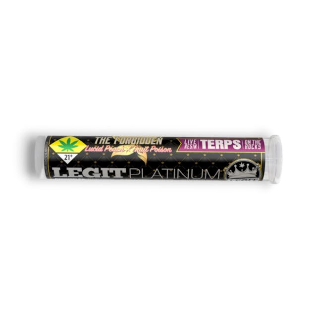 This extra-strength joint isn’t for the faint of heart. Specially curated flower meets an EXTRA step of infusion bringing flavor and power to the MAX.  You asked and we listened. Platinums are now available as a 2-pack of .5g in a tube. A Legit PLATINUM provides two fresh and incredible sessions or leaves you with one to share. Better together!!! Cheers cannabis connoisseurs.
