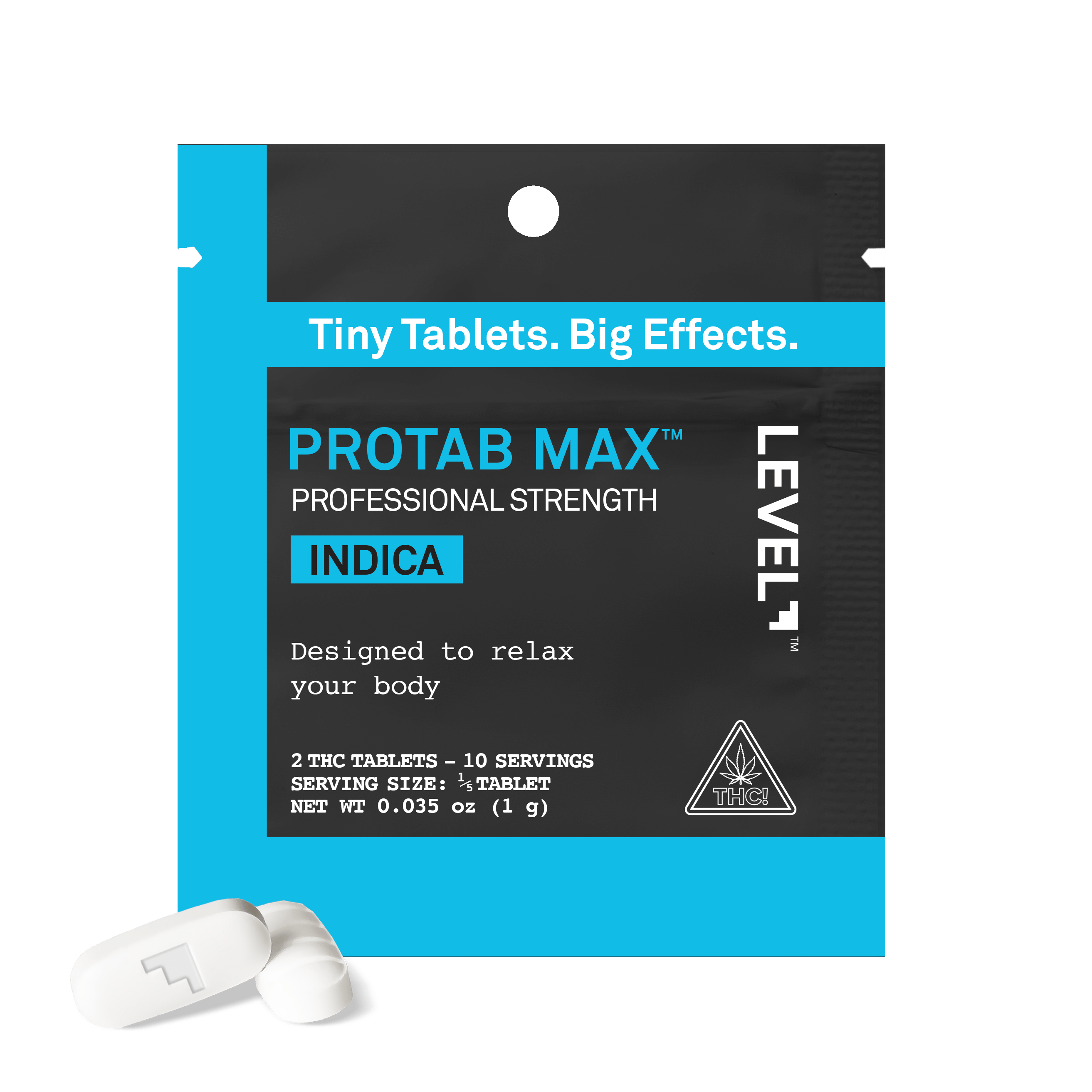 Product Level - Protab Max - Indica - 100mg - 2pk - Tablet