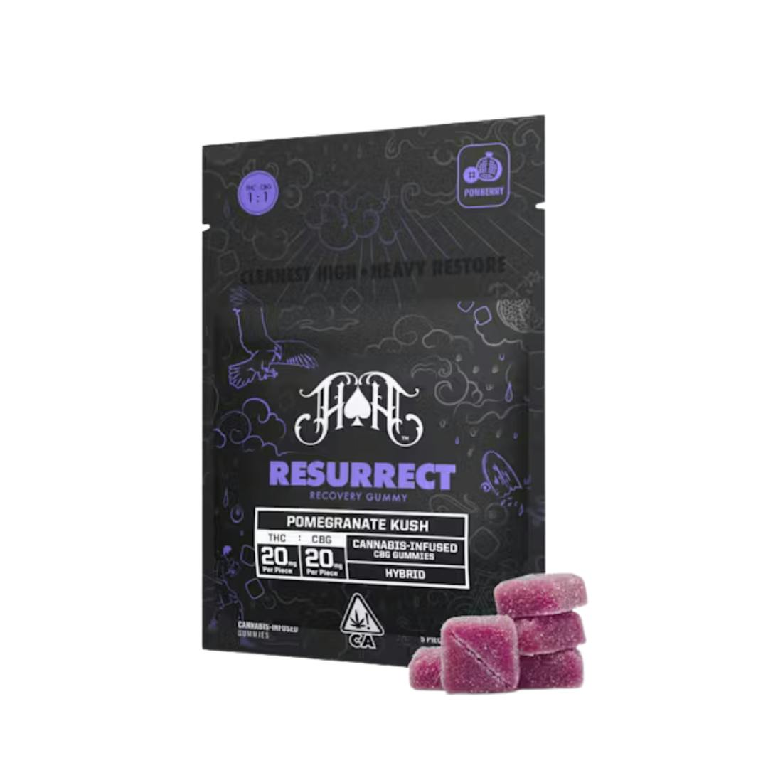 POMEGRANATE KUSH GUMMIES (1:1 THC:CBG)