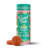 Product Good Tide - Kiwi Strawberry 1:1:1 THC:CBD:CBG Rosin Gummies (100mg 10pk)