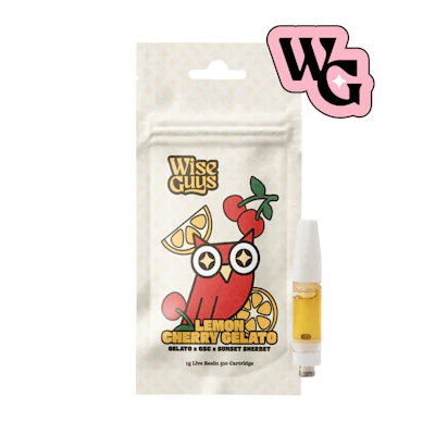 Wise Guys - 1g Live Resin Cart - Lemon Cherry Gelato