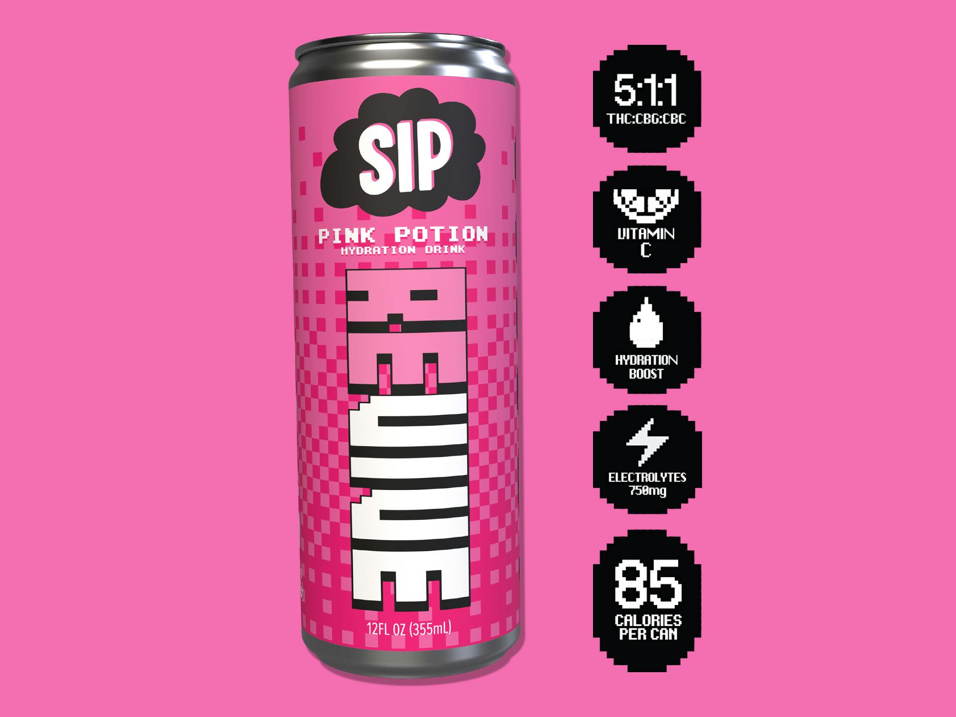 SIP Revive Pink Potion 5mg