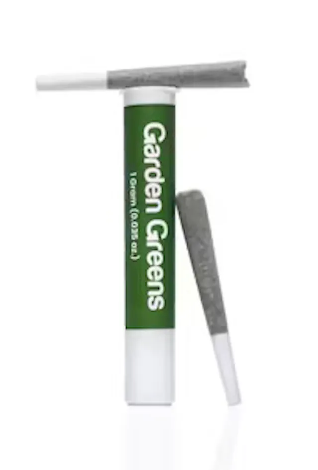 Garden Greens Pre-Roll Pack Triple OG 2pk/1g (indica hybrid, packs)
