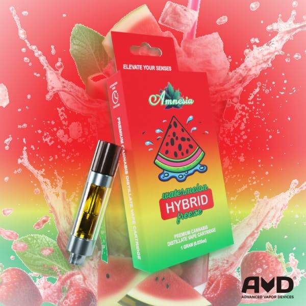 Product: AMNESIA | WATERMELON FREEZE | CART HYBRID