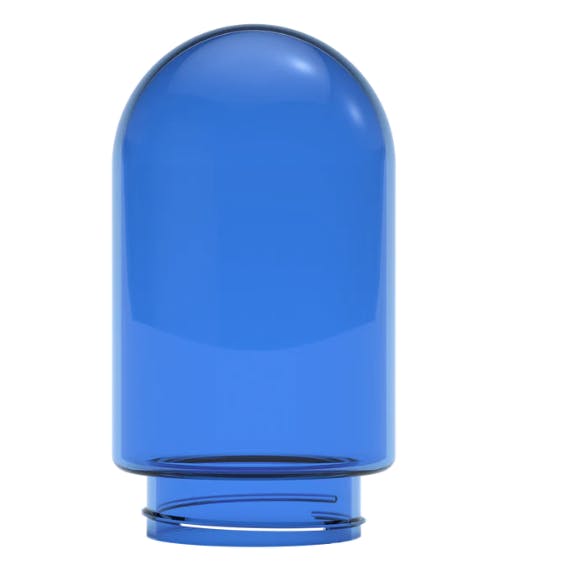 Photo of Single Blue Glass Globe (Large)