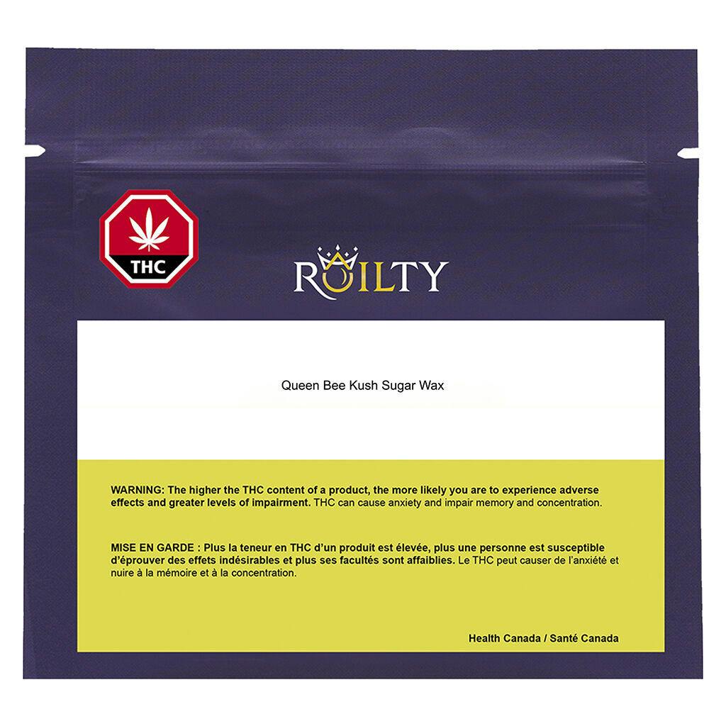 Roilty - queen bee kush sugar wax