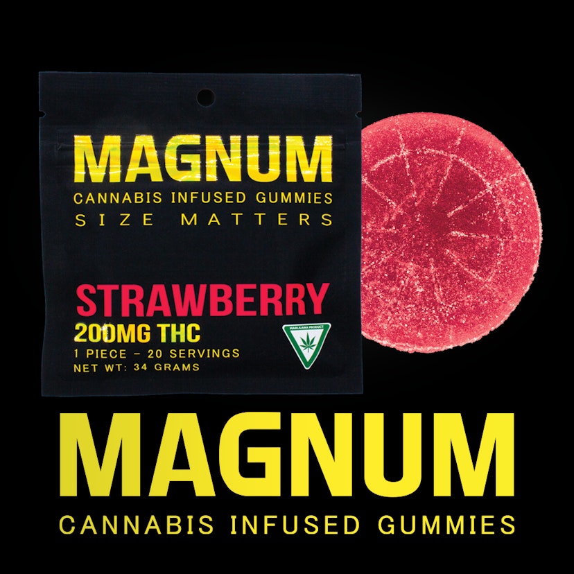 MAGNUM | 200mg Gummies | Strawberry