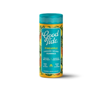 Product KR Good Tide Rosin Gummies - Pineapple (Uplifting) 100mg 10pk