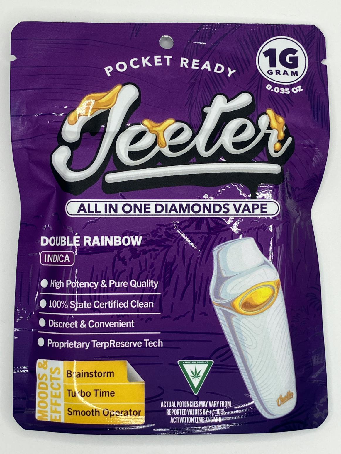 Jeeter x JSB |  Diamonds Disposable Vape - 1g - Banana Hammock