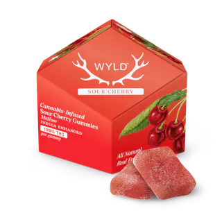 Sour Cherry Indica Enhanced Gummies