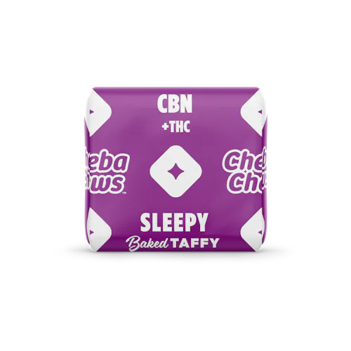 Cheeba Chews | Chocolate Taffy | Sleepy | 2 THC : 1 CBN | 20pk/100mg-1