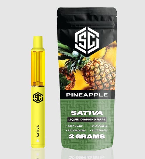 Pineapple | 2g | Disposable | Liquid Diamonds | The SC