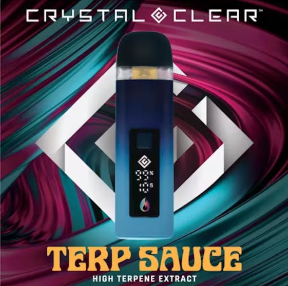 Disposable Vape | Crystal Clear HyperBlast | Blue Dream [Terp Sauce] | 1g