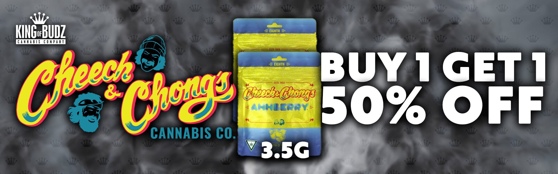 Cheech AND Chong - 3.5g - B1G1 50 Percent OFF