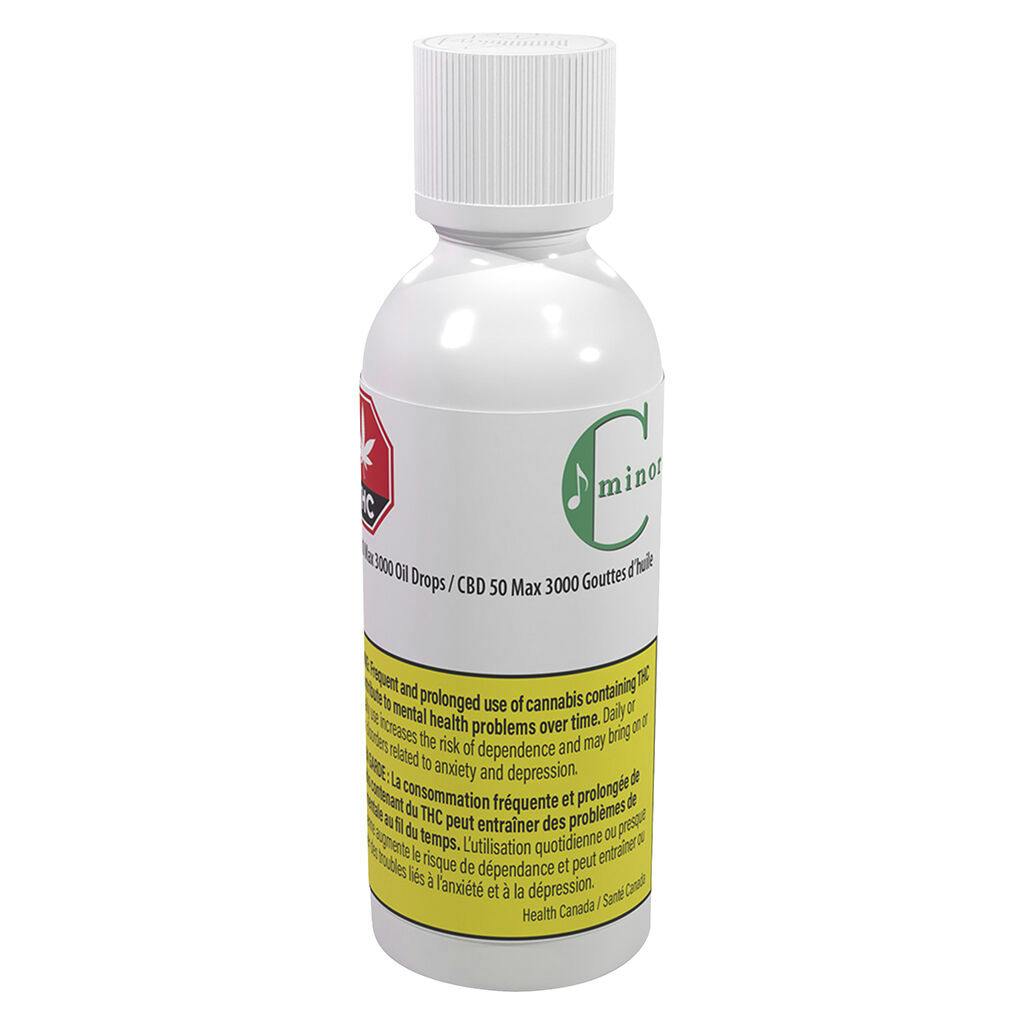 C Minor - CBD 50 Max 3000 Oil Drops - Sativa - 60ml | Dundas Cannabis