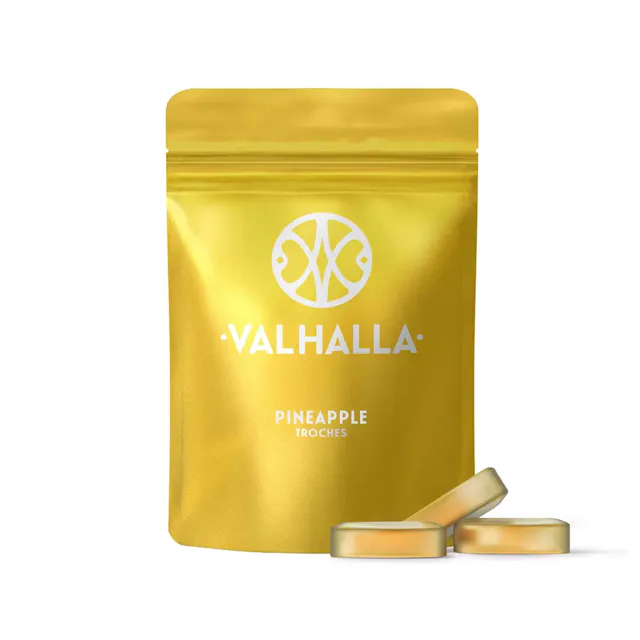 Valhalla Gummies Pineapple RSO 10pk (hybrid, 2.8g)
