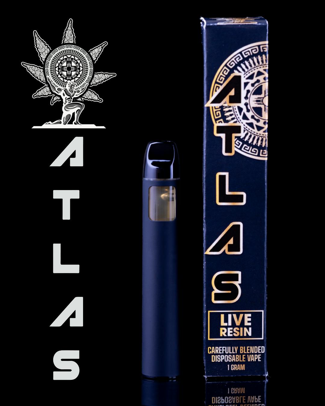 Atlas Disposable - Apricot Diesel (Live Terp) (H) | Las Vegas, NM  Dispensary