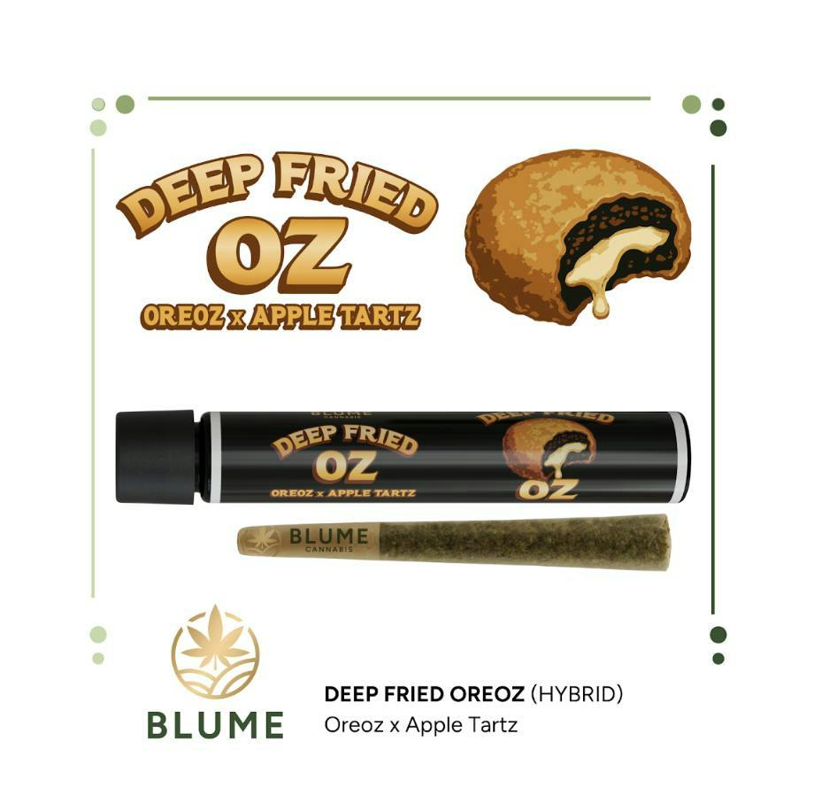 Deep Fried Oz Pre-Roll Indica/Hybrid by Blume – Pre-Rolls at Gatsby Cannabis