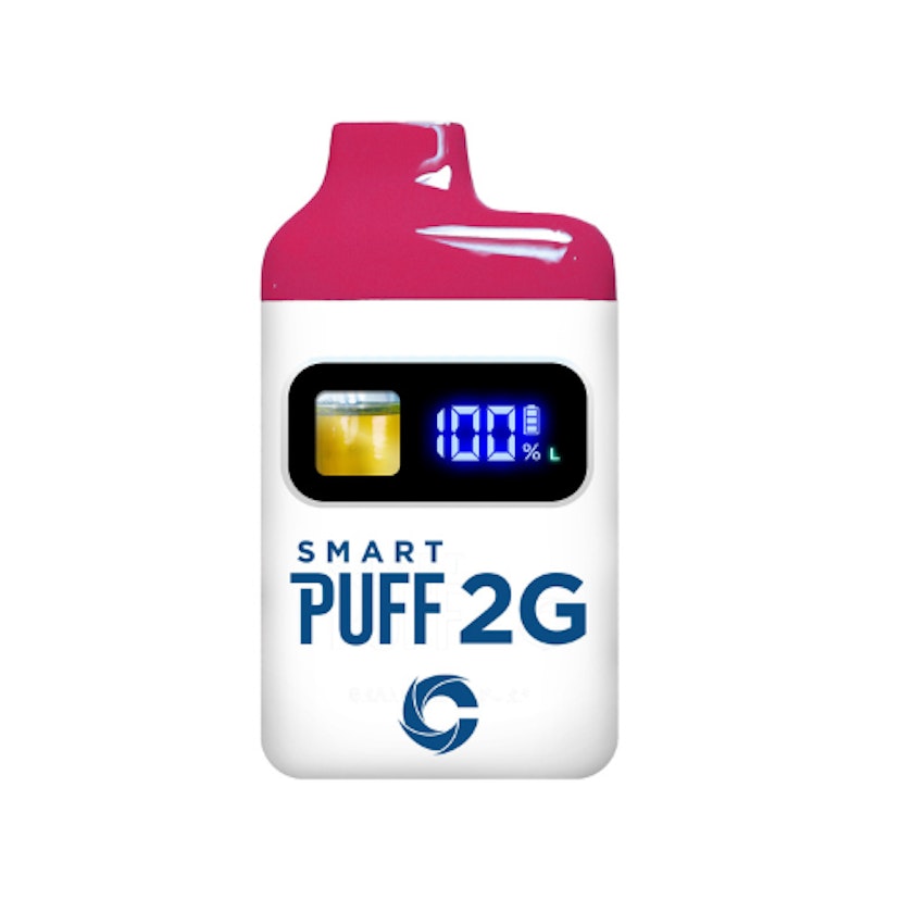Cannalicious SmartPuff 2g Disposable Strawberry Trainwreck