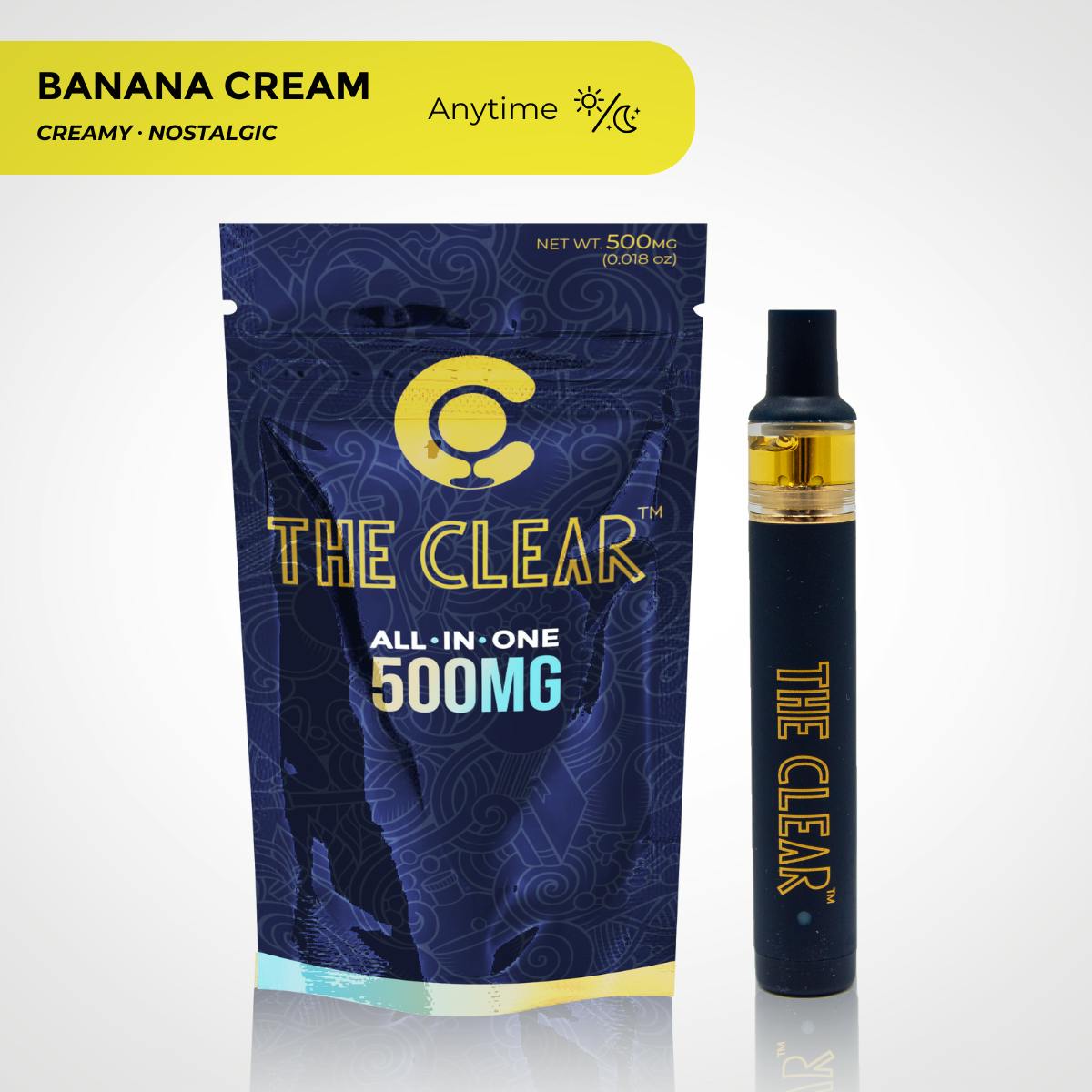 Disposable | Banana Cream | 0.5g | Lone Peak Caregivers (Bozeman)