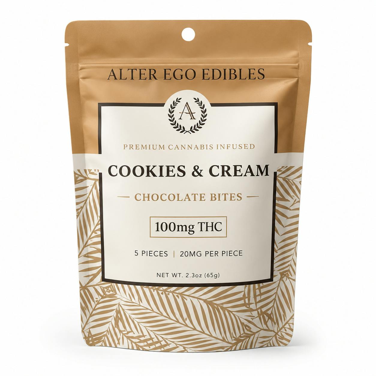 Alter Ego - 100mg Chocolate Bites - Cookies & Cream