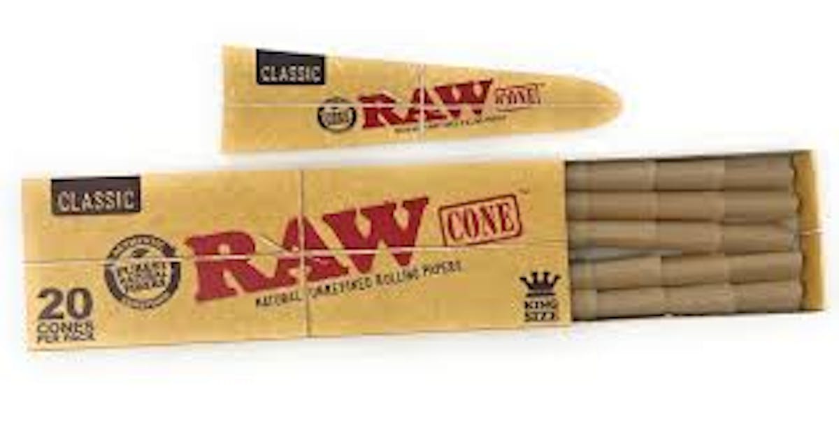 Photo of Raw Classic Cone King Size 20pk