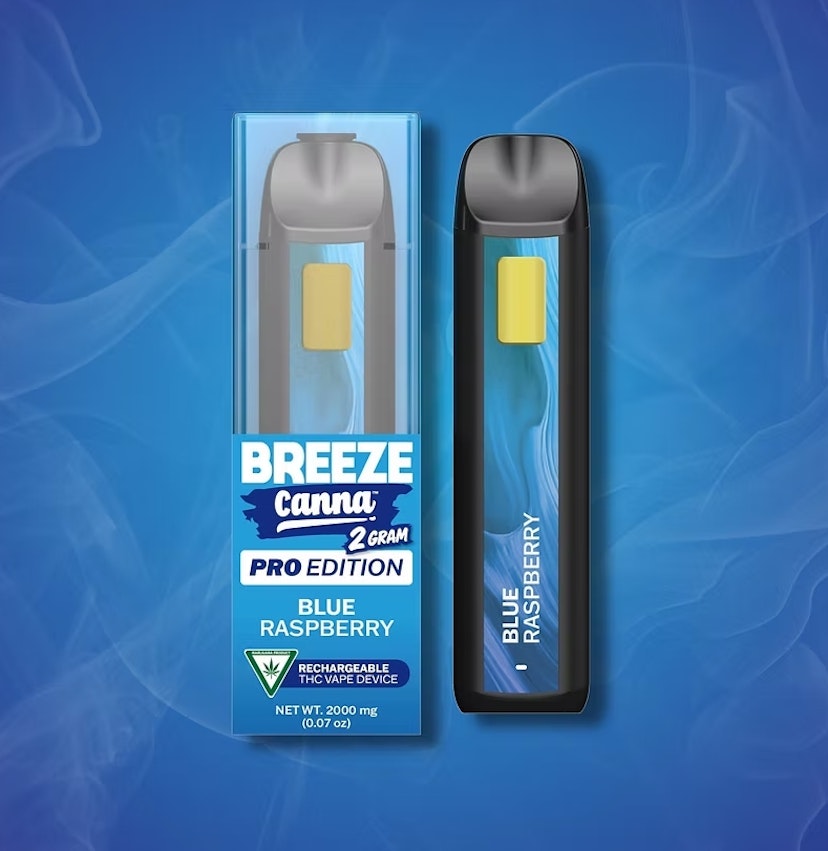 Breeze Canna Pro Disposable | Blue Raspberry
