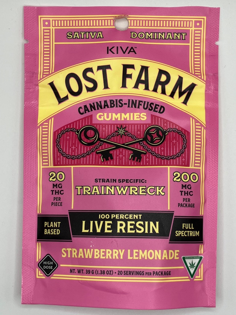 Lost Farm | Live Resin Gummies - 200mg - Strawberry Lemonade