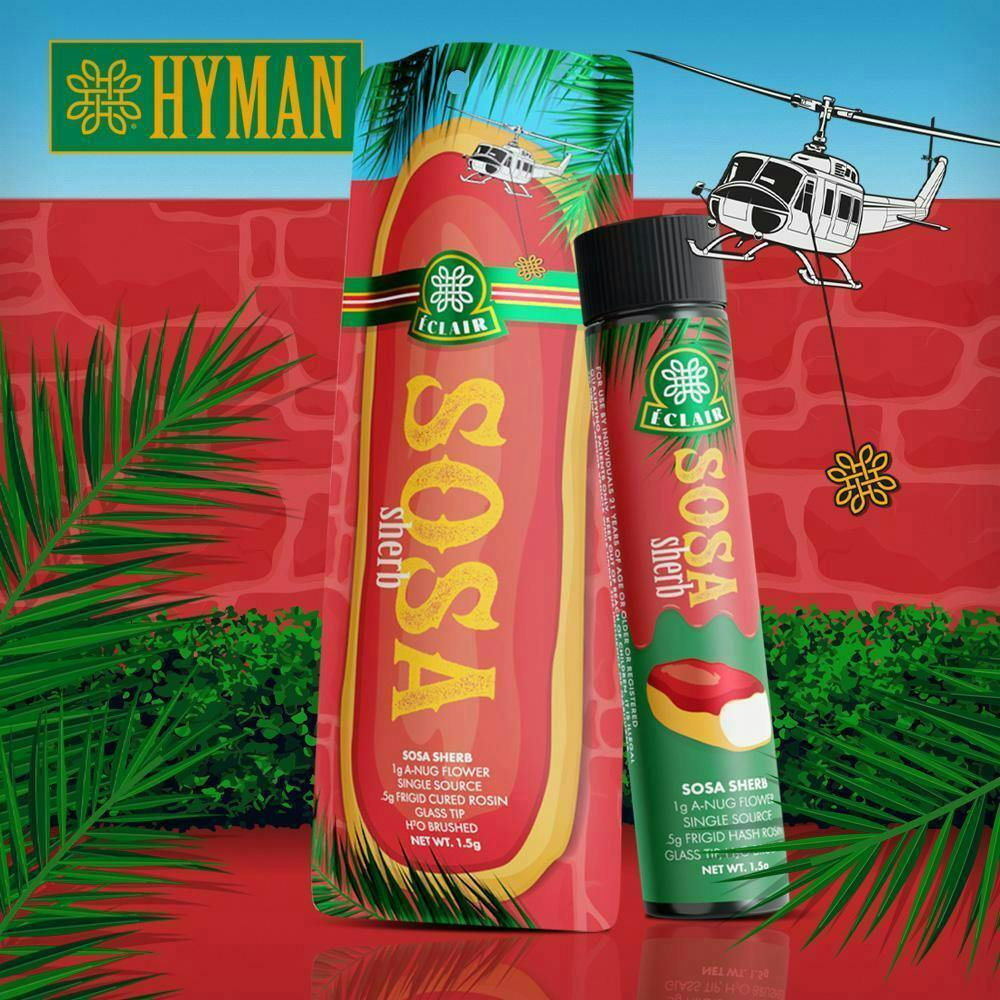 Hyman -  1.5g Infused Eclair - Sosa Sherb