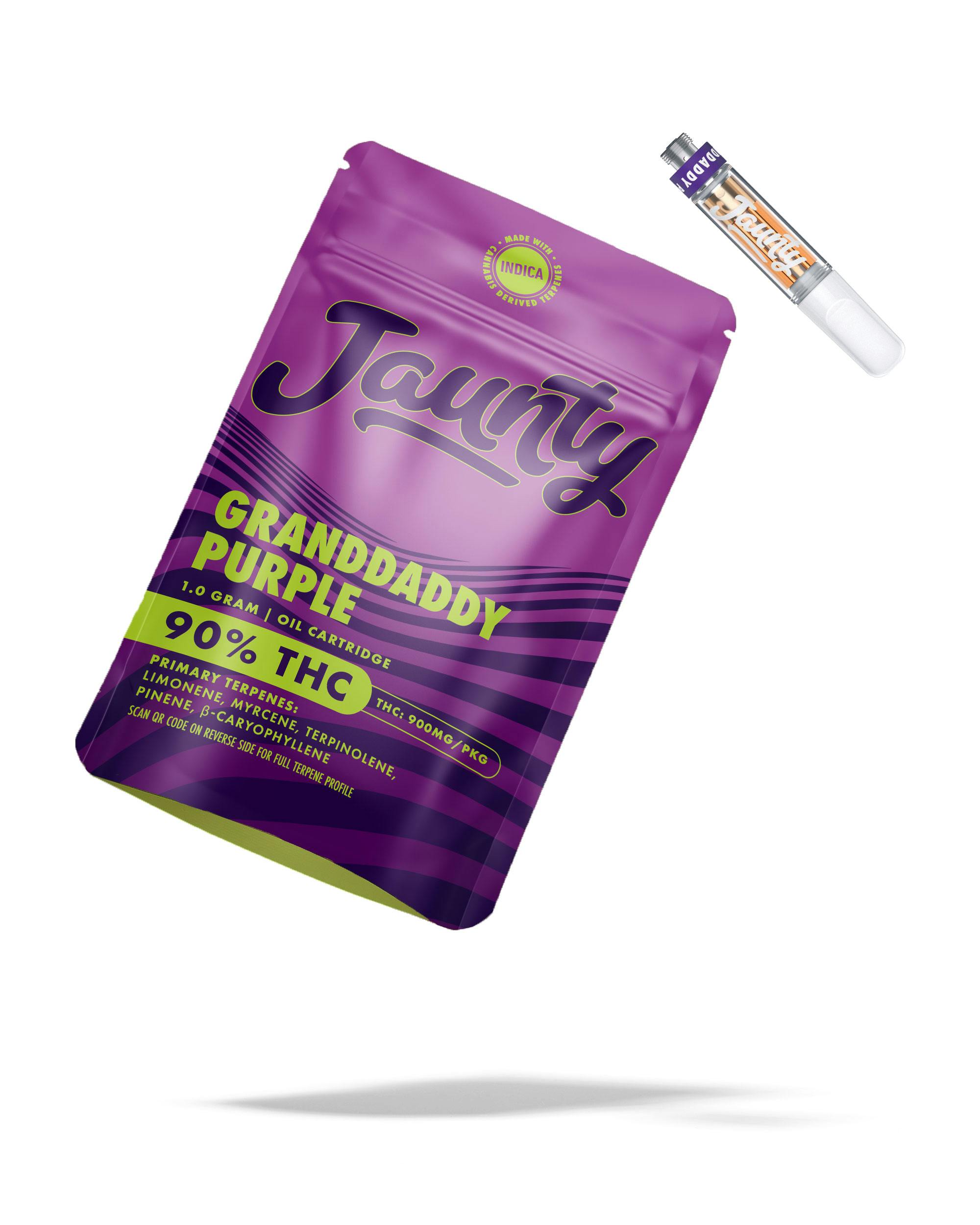 Jaunty | Granddaddy Purple | 510 Cart | 1g