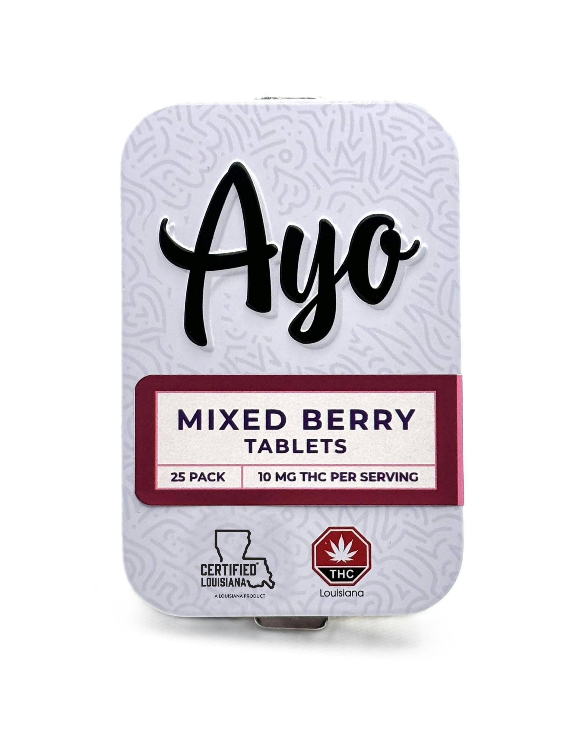 25pk Mixed Berry Tablets (250:0) | The Apothecary Shoppe - Lafayette