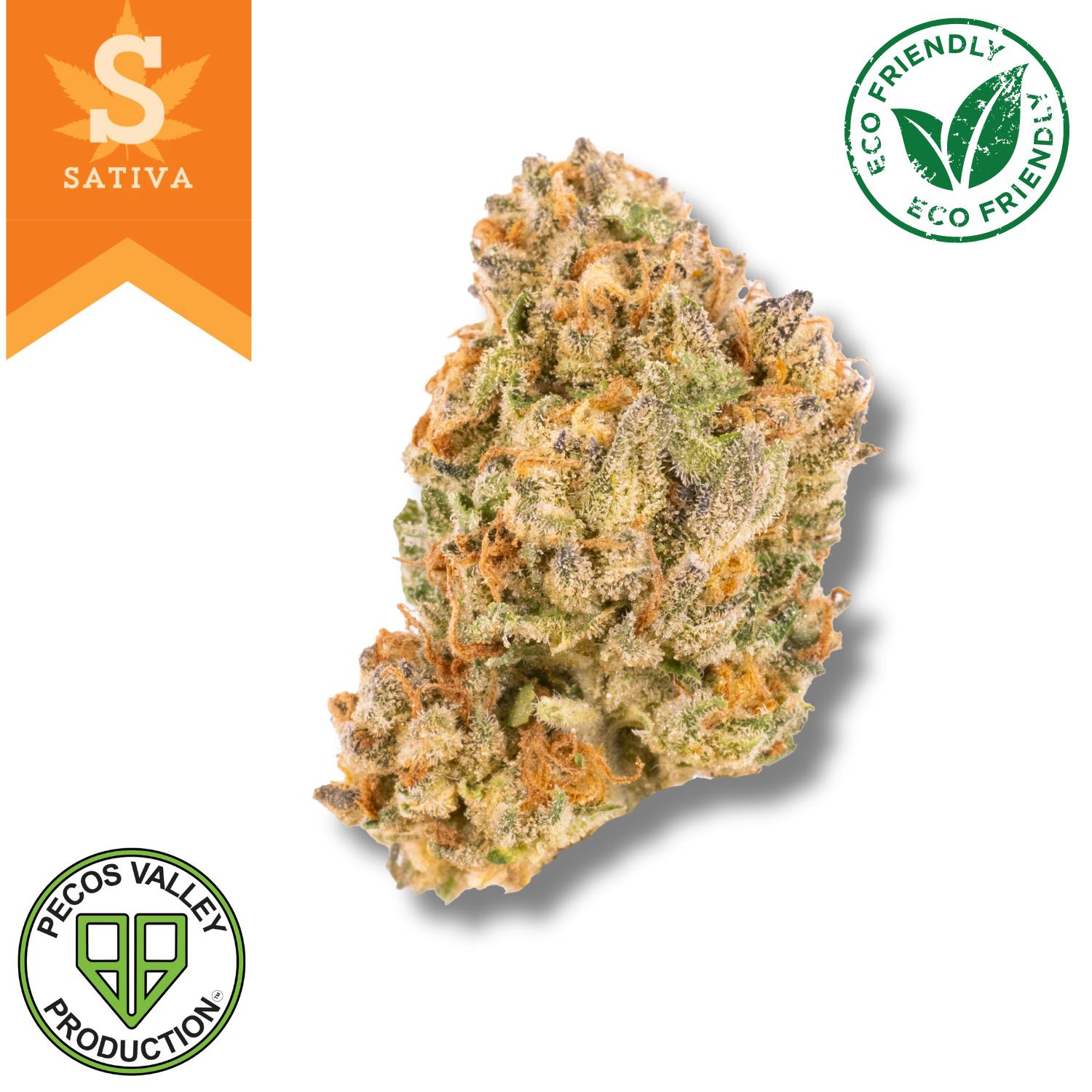 Mac 2 Sativa 3.5g ECO Flower by PVP • Pecos Valley Production