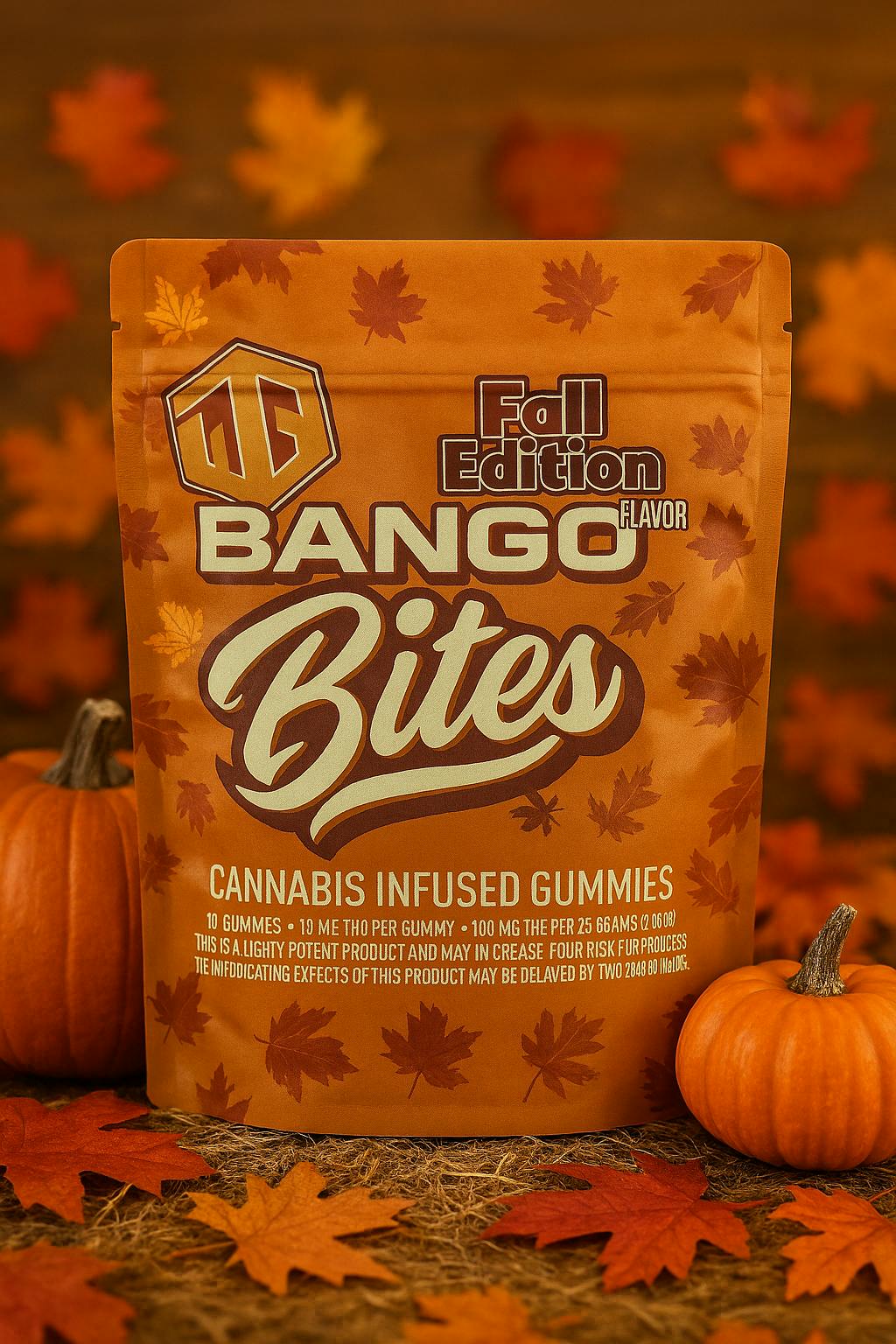 Bango Bites Edibles - Pumpkin Spice