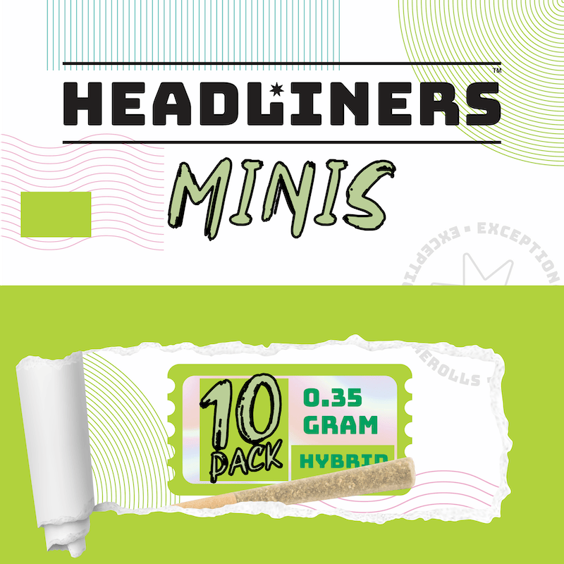 Product Headliners - Alaskan Unicorn Pre-Roll 0.35g 10pk (3.5g)