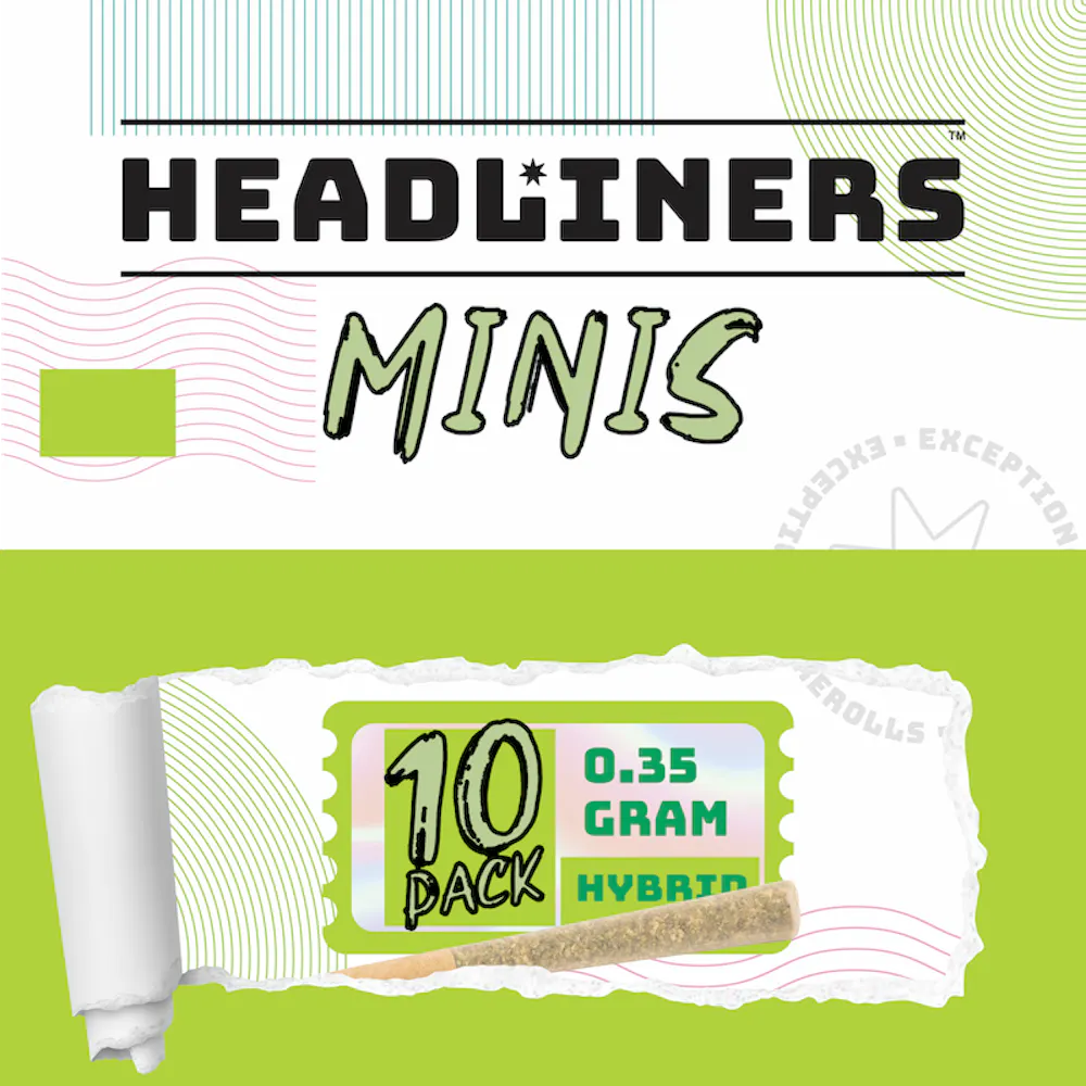 Product Headliners - Alaskan Unicorn Pre-Roll 0.35g 10pk (3.5g)