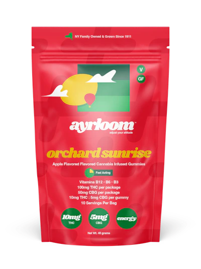 Ayrloom - 100mg Gummies 2:1 THC/CBG - Orchard Sunrise