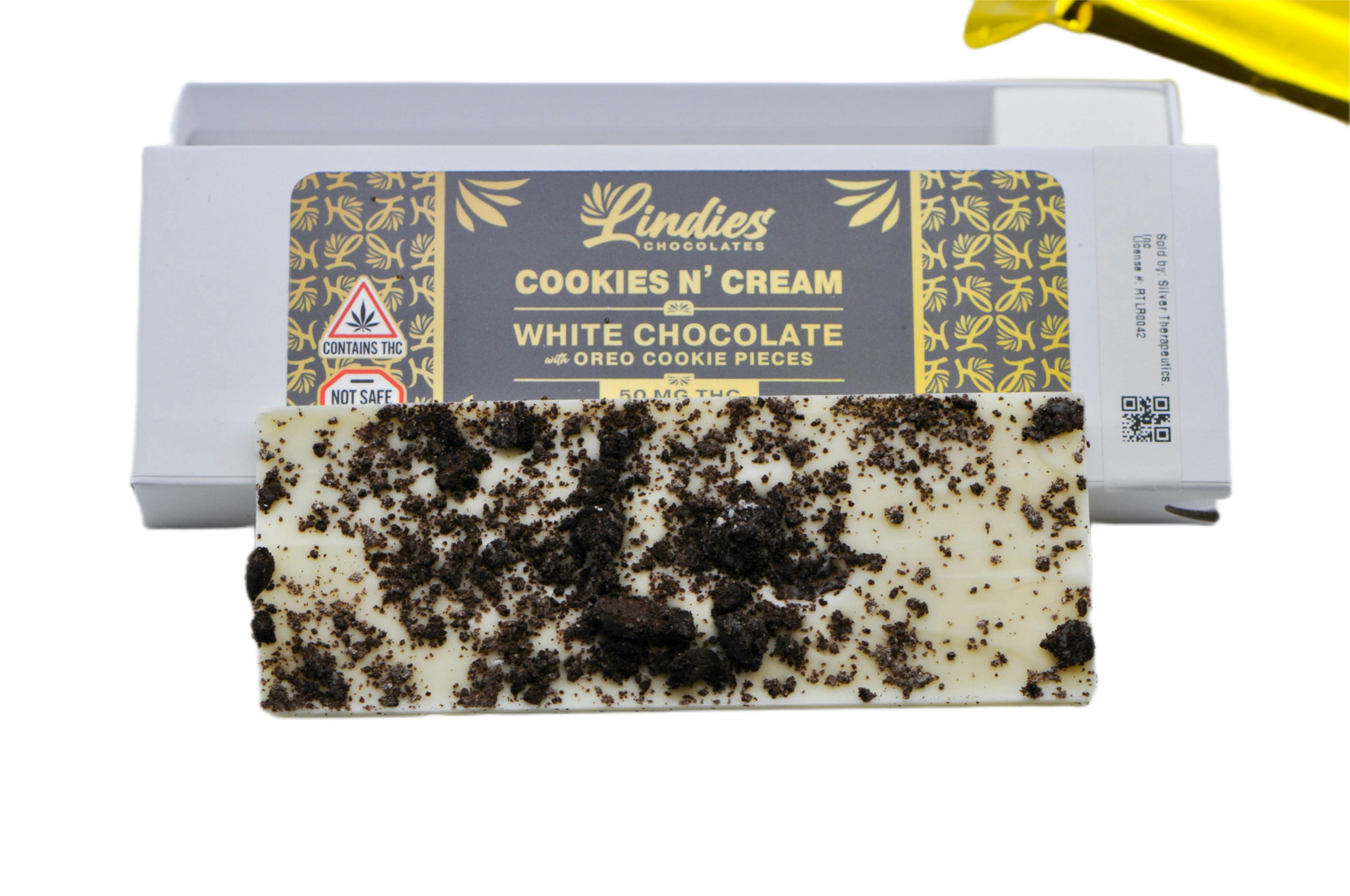 image of Cookies N Cream Bar | 50mg THC