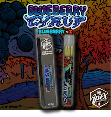 Apex - .5g Hash Rosin Disposable - Blueberry Zyrup - DISPOSABLES by Apex Concentrates at King of Budz