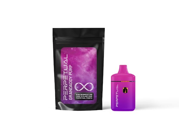 Grand Daddy Purple (I) - 1g Disposable Vape - Perpetual
