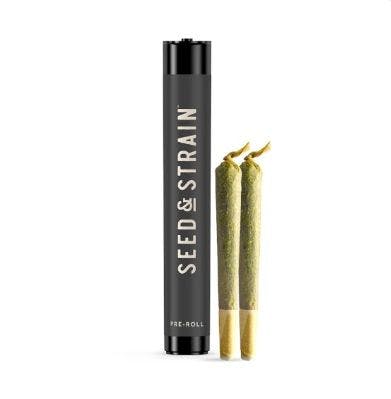 Seed & Strain: Superboof | 2 x 0.5g Pre-Rolls | 1g