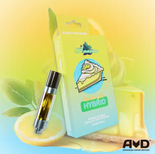 Amnesia - 1g Cart - Lemon Pie