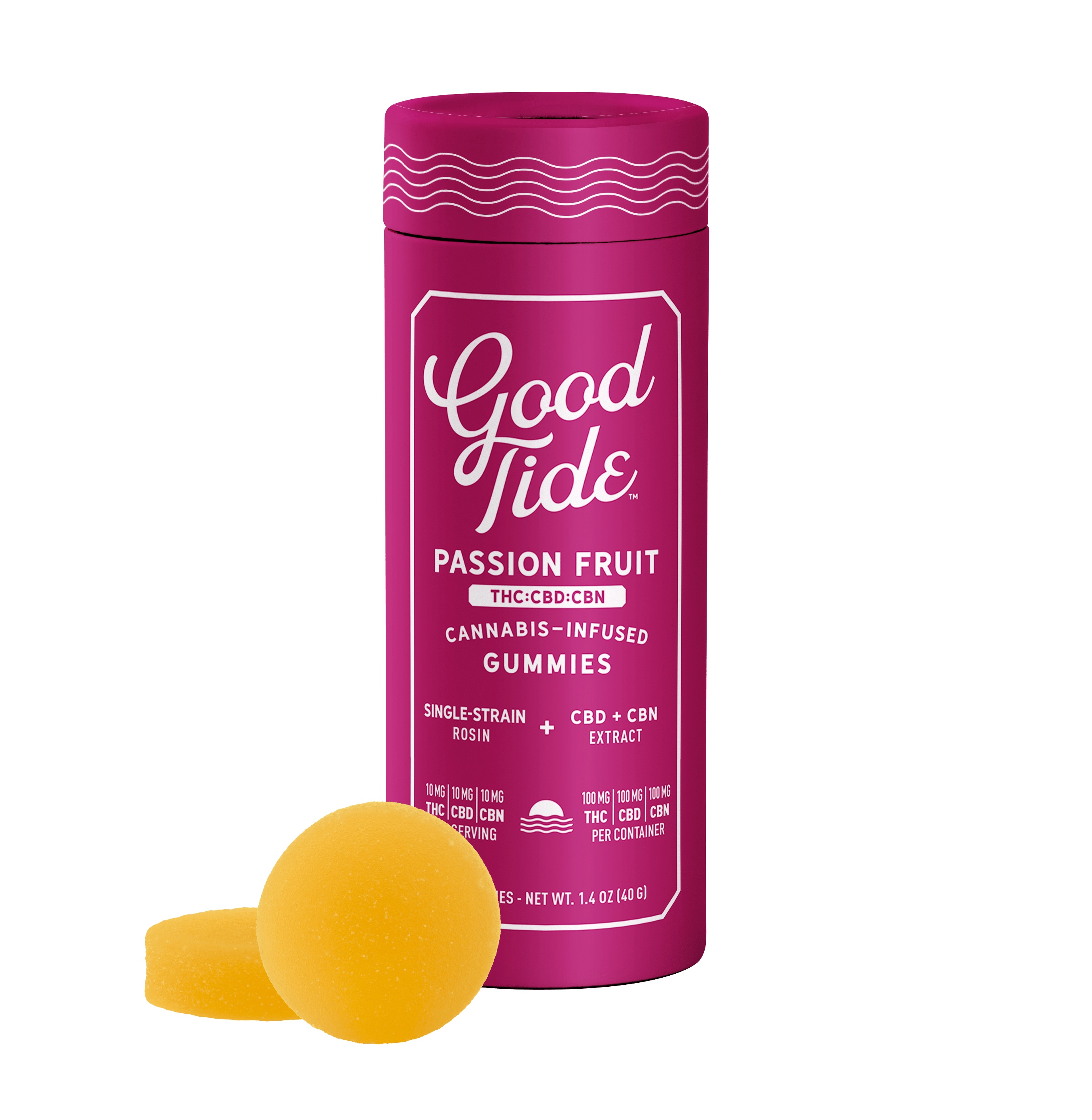 Grön 1:1:1 Blackberry Lemonade Pearls - CBN/CBD/THC - Sleepy